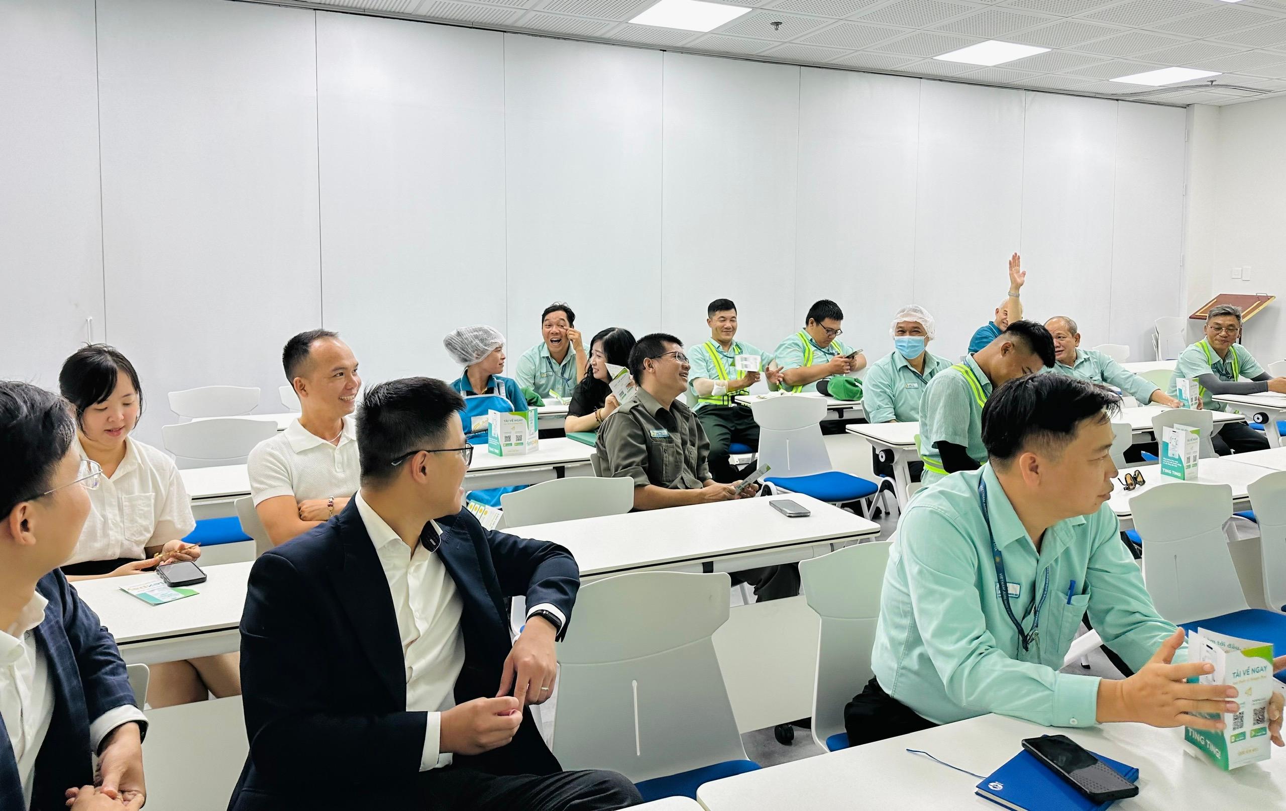 Flexpay đã nhận được sự ủng hộ vô cùng nhiệt thành từ CBCNV VACS
